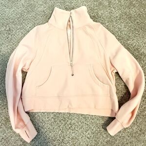 Scuba half zip high neck
